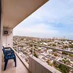 Edif, Balcon, 2 hab, Piscina, Rooftop, 5 min Aeropuerto