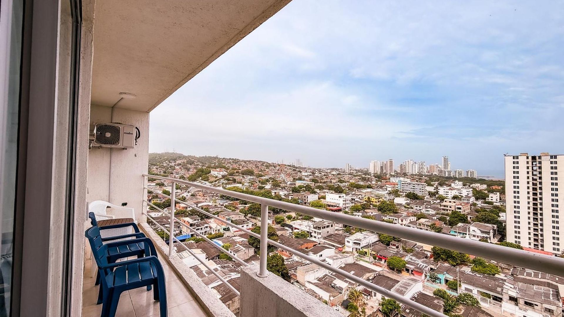 Edif, Balcon, 2 Hab, Piscina, Rooftop, 5 Min Aeropuerto * Cartagena