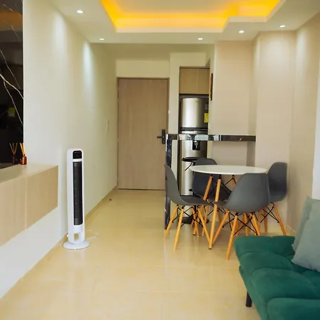 Edif, Balcon, 2 Hab, Piscina, Rooftop, 5 Min Aeropuerto Cartagena