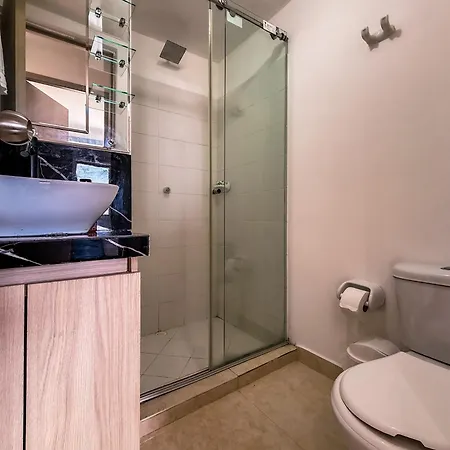 Edif, Balcon, 2 Hab, Piscina, Rooftop, 5 Min Aeropuerto Apartamento